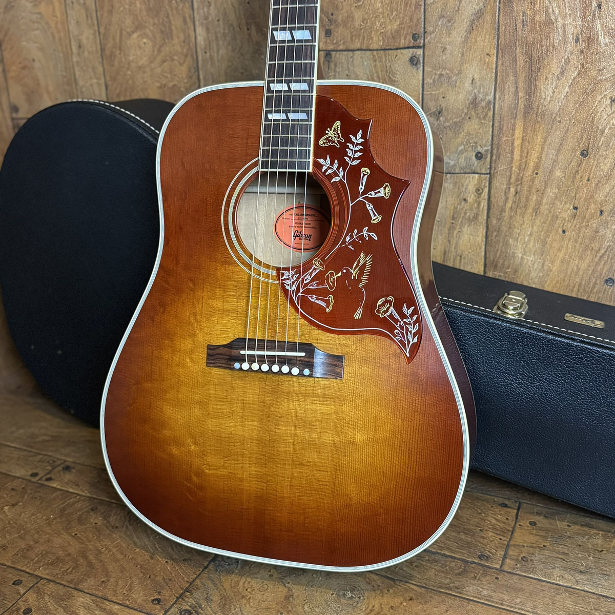 Gibson 1960 Hummingbird Fixed Bridge Heritage Cherry Sunburst VOS 2023拍卖