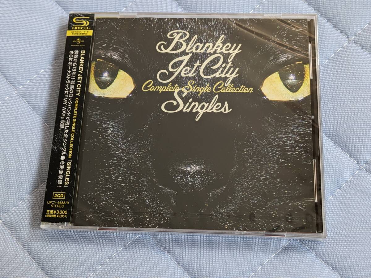 新品未開封品 BLANKEY JET CITY ブランキー・ジェット・シティ COMPLETE SINGLE COLLECTION『SINGLES』2CD 高音質 SHM-CD 即決 希少拍卖