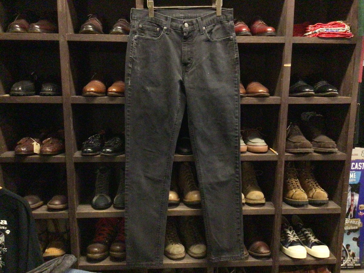 LEVI’S #531 ATHLETIC SLIM BLACK DENIM PANTS SIZE 33 リーバイス アスレチック スリム ブラック デニム パンツ ジーンズ ジーパン拍卖