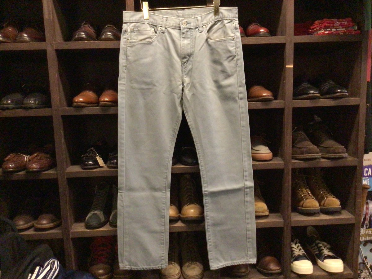LEVI’S #513 PIQUE JEANS SLIM STRAIGHT PANTS SIZE 34 リーバイス ピケ ジーンズ スリム ストレート パンツ ジーパン デニム拍卖