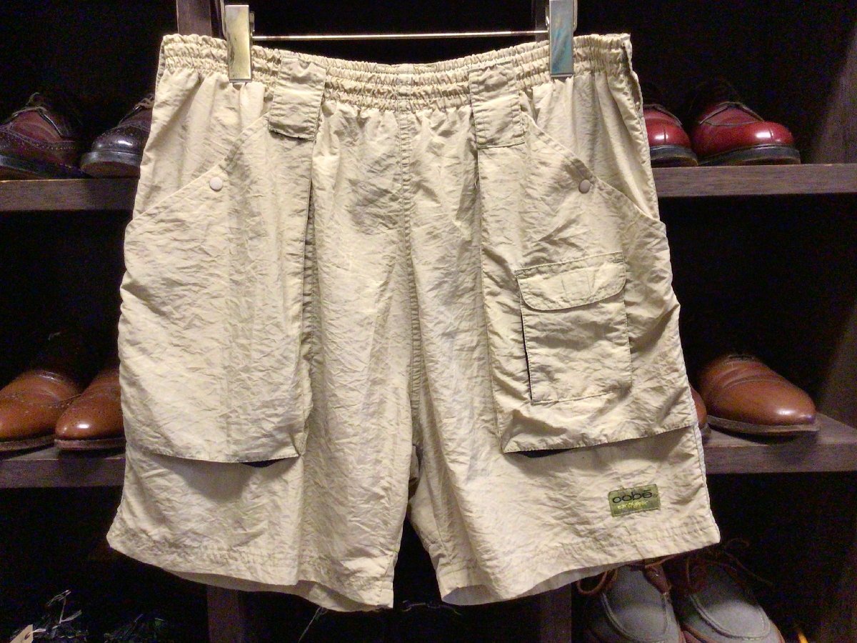 OOBE EARTH GEAR NYLON BUSH SHORTS SIZE M ウービー アース ギア ナイロン ブッシュ ショーツ ショート パンツ ワーク アウトドア 短パン拍卖