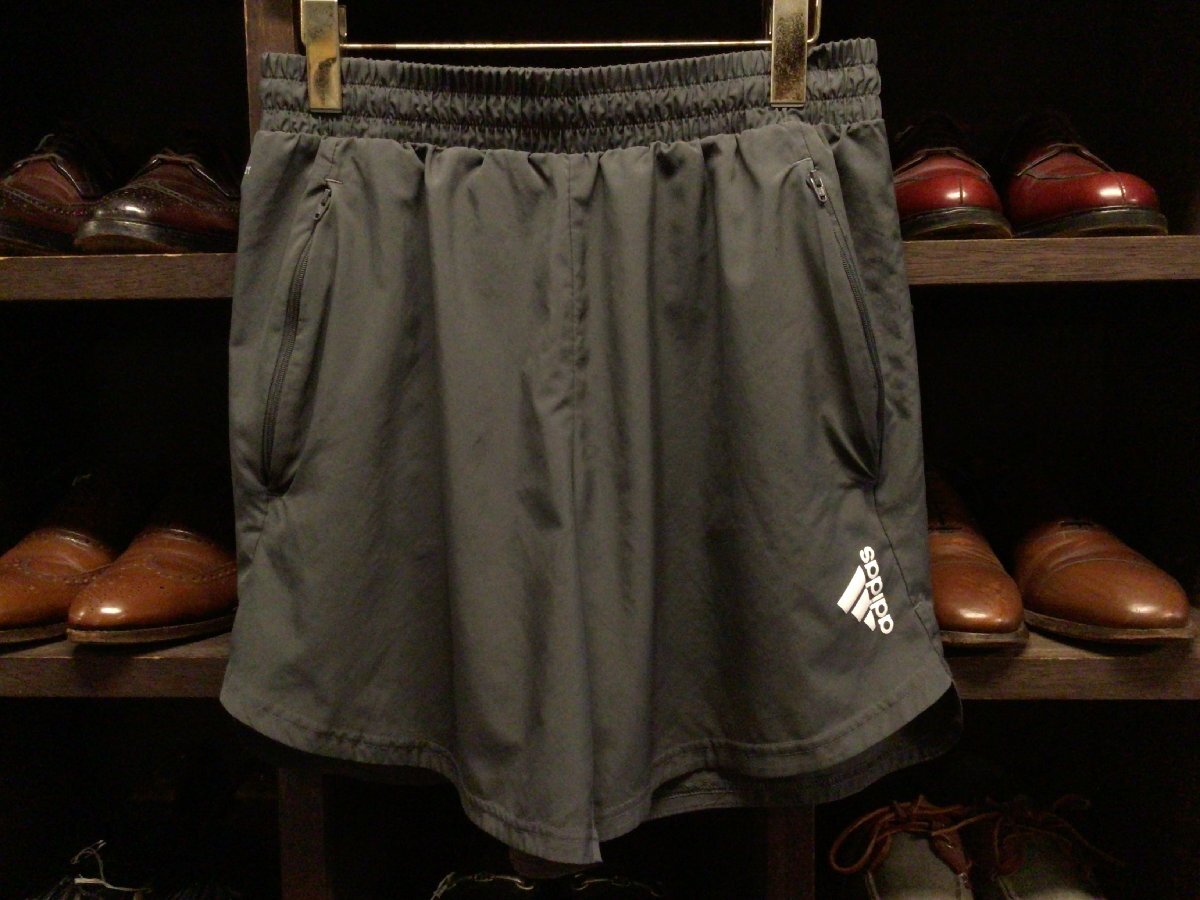 ADIDAS NYLON TRAINING SHORTS SIZE M アディダス ナイロン トレーニング ショーツ 短パン ショート パンツ スポーツ拍卖
