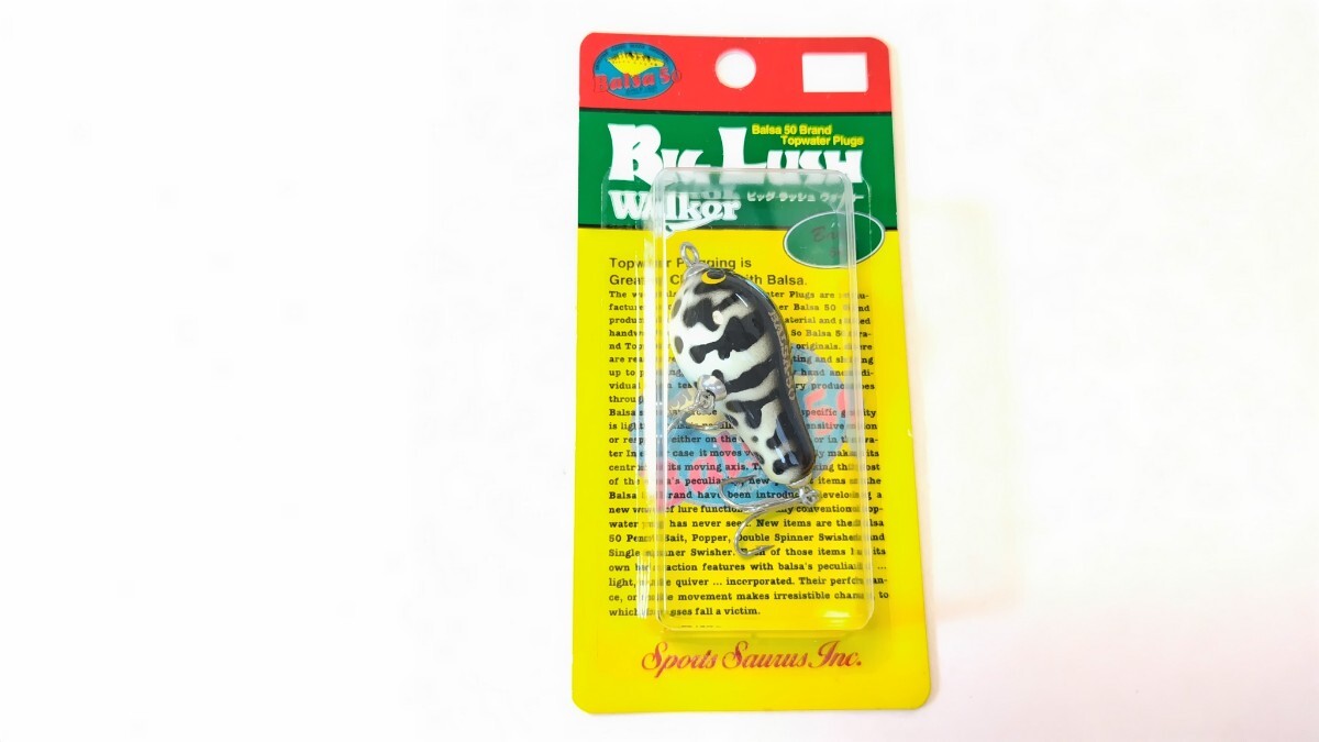 レア!バルサ50 ビッグラッシュ ウォーカー ベイブ ホワイトコーチドッグ【未開封】Balsa50 Big Lush Babe拍卖