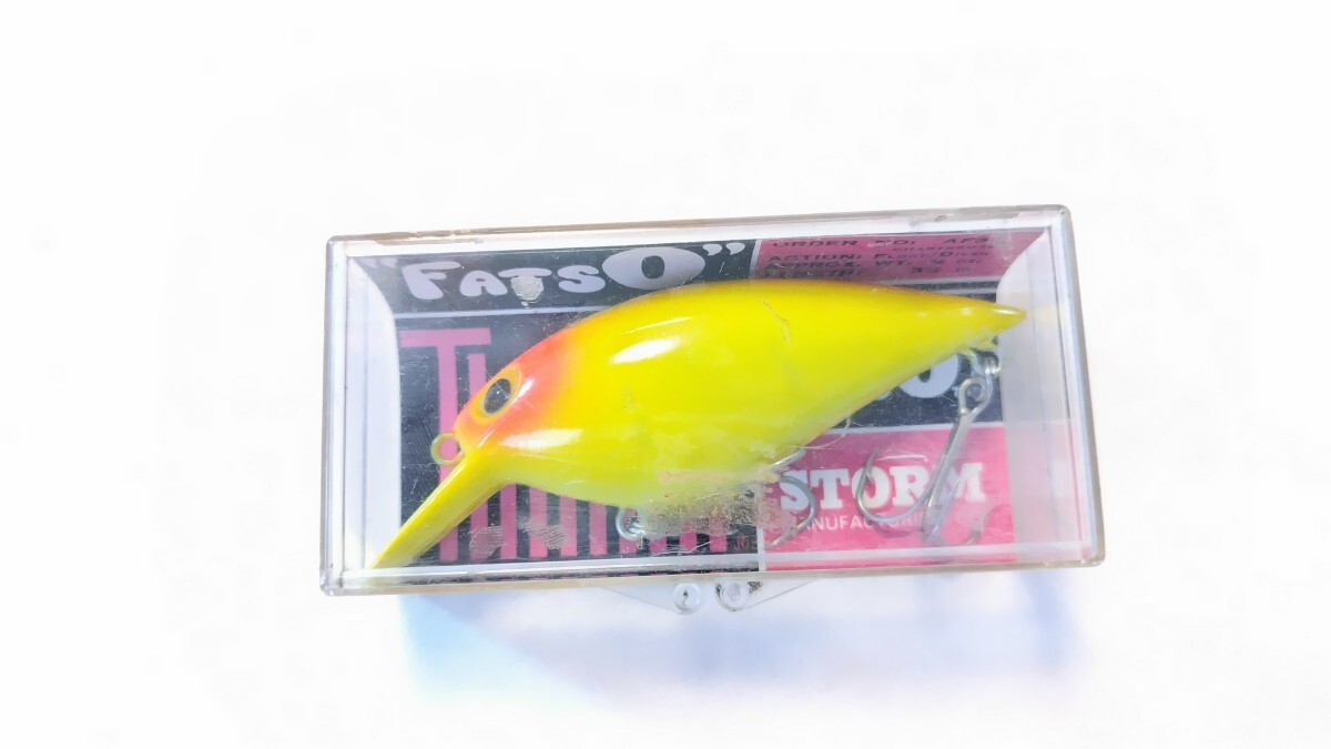 ストーム ファッツオー レア!ラージサイズAF36 プラケース【未使用】STORM FatsO拍卖