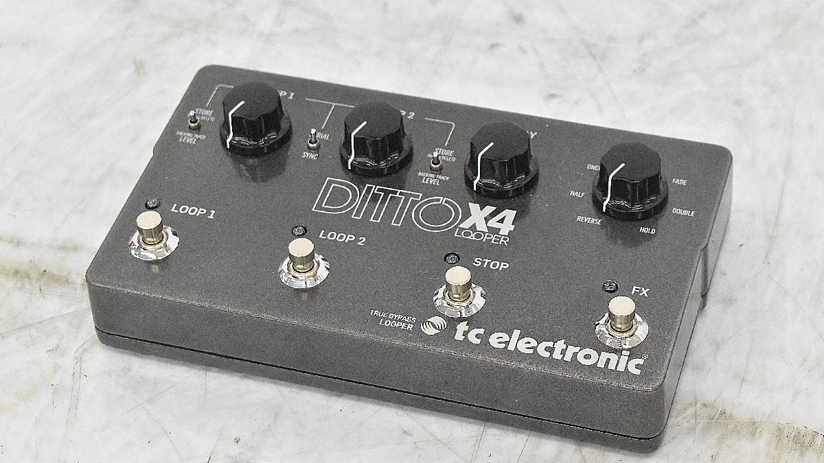 【 G 】1697 t.c electronic DITTO X4 ルーパー サンプラー ティーシーエレクトロニック 3108246拍卖