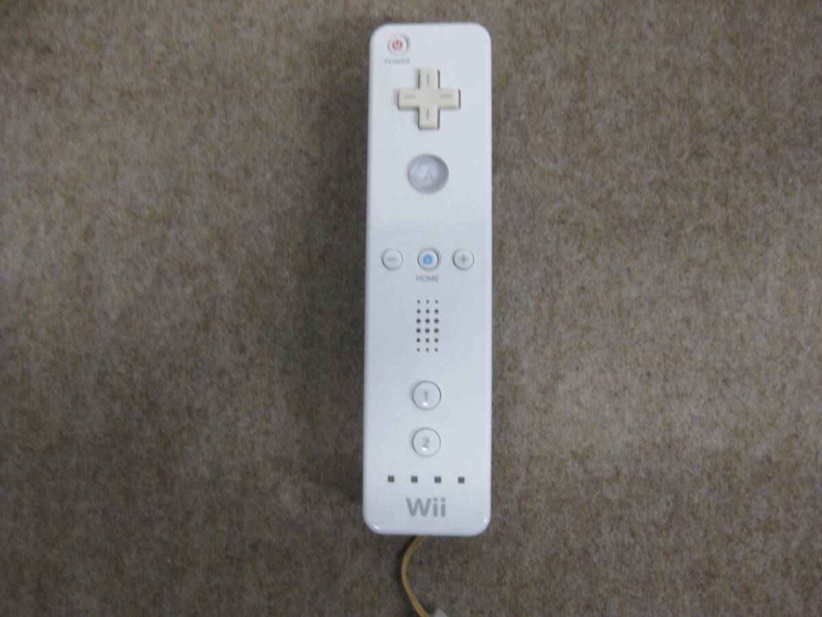 【ジャンク扱い】任天堂 Wii コントローラー シロ RVL-003【●567302】拍卖
