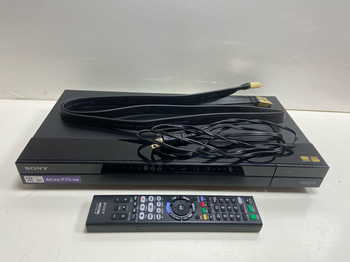 H1-3-5070533 SONY ソニー 4Kチューナー内蔵 ブルーレイレコーダー 4TB ハイレゾ 3番組同時録画可能 3D対応 BDZ-FBT4000 2019年製 動作品拍卖
