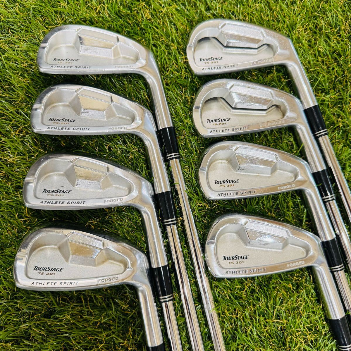 【男性用】TOURSTAGE TS-201 FORGED アイアンセット 8本 Dynamic Gold S300 男性用 右利き BRIDGESTONE ブリヂストン拍卖