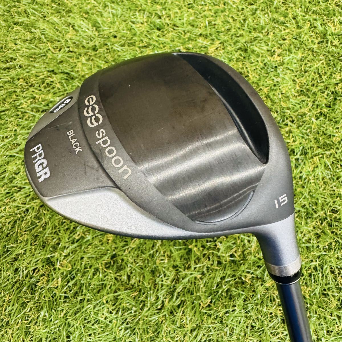 【男性用】PRGR egg spoon BLACK 3番ウッド 15° DIAMANA(S)右利き フェアウェイウッド拍卖