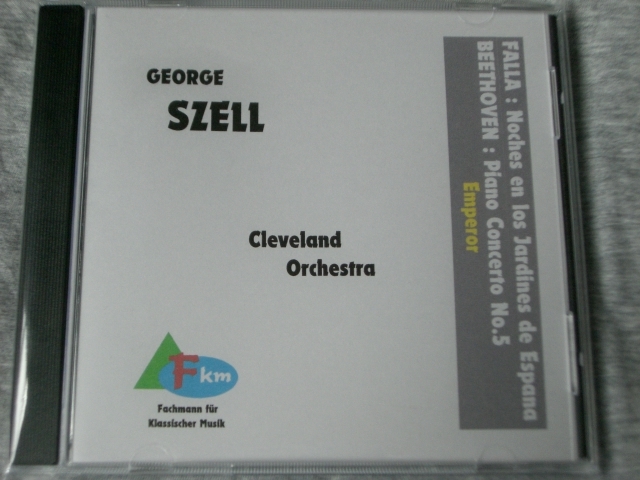 セル指揮! ベートーヴェン:ピアノ協奏曲第5番、他。 拍卖