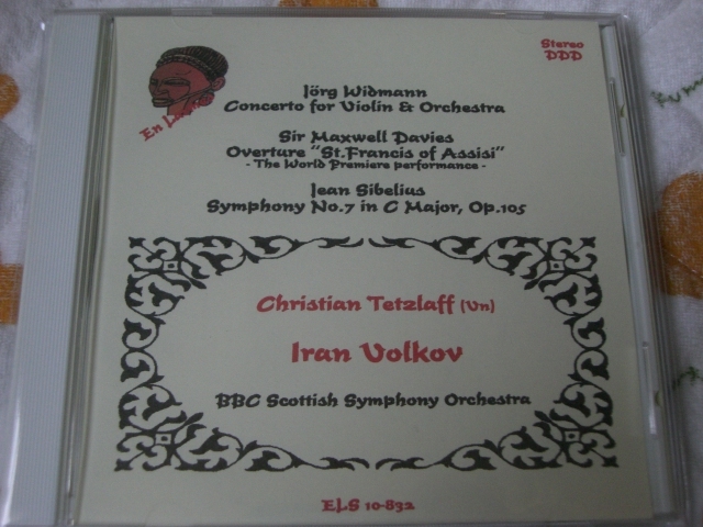 ヴォルコフ&テツラフ!ウィトマン:ヴァイオリン協奏曲、他。拍卖