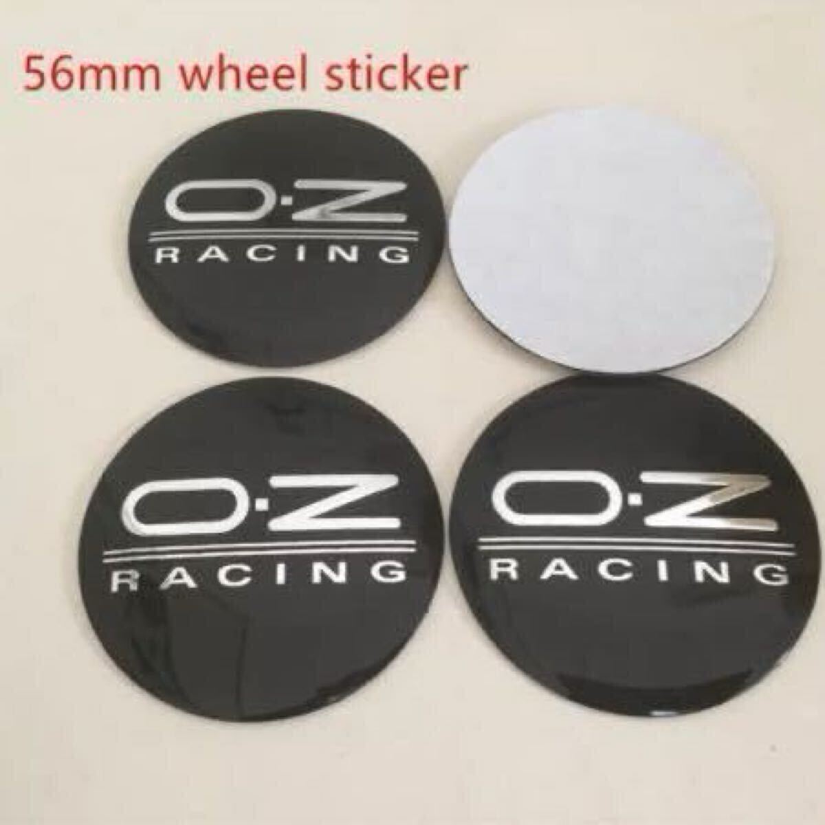 OZ レーシング ホイールセンターキャップ ステッカー ブラック拍卖