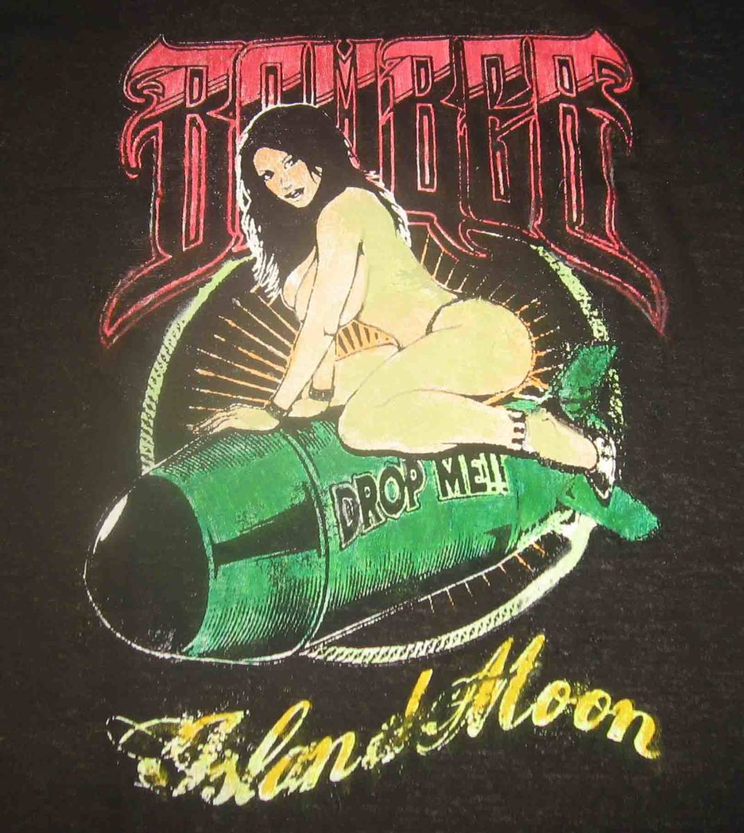 セクシー爆弾 未使用 黒Tシャツ ◆ M・L・2L .3L の4サイズあり拍卖