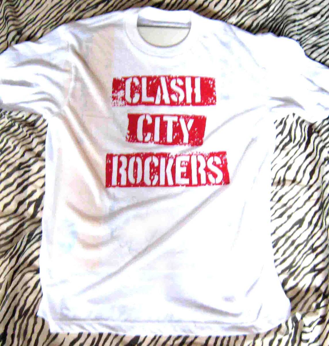 ザ・クラッシュ ★ Tシャツ 白 M. L. 2L 3Lの4サイズ有り拍卖