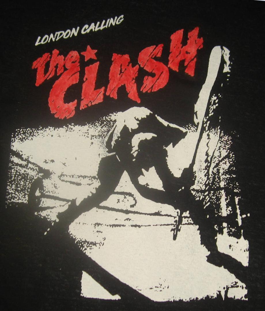 THE CLASH ザ・クラッシュ PUNK 未使用 長袖Tシャツ 大き目のL 綿100%拍卖