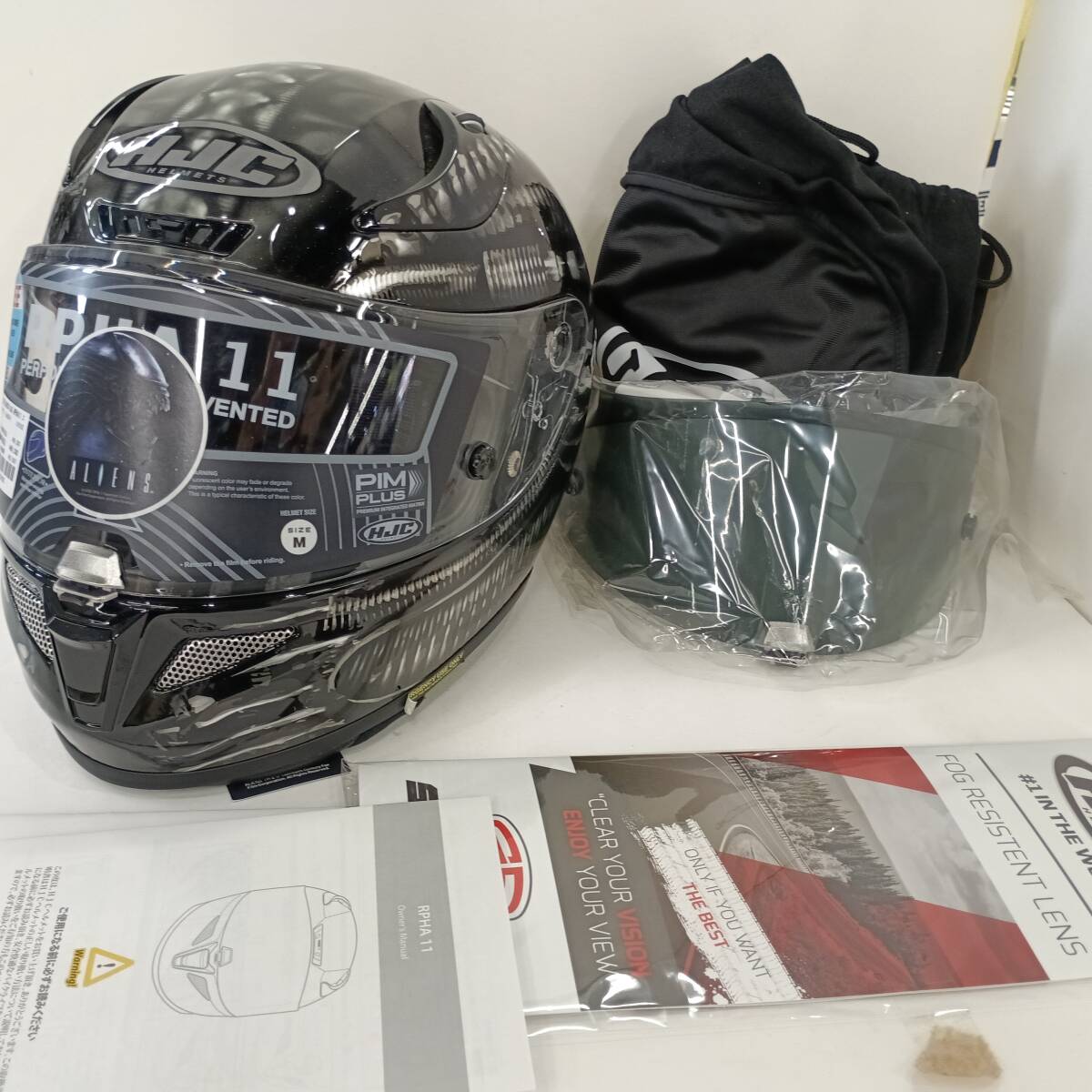 新品展示品 HJC HJH209 RPHA11 ALIENS エイリアンズ Mサイズ HJC209-BK01-M メーカー販売終了品 管理3006拍卖