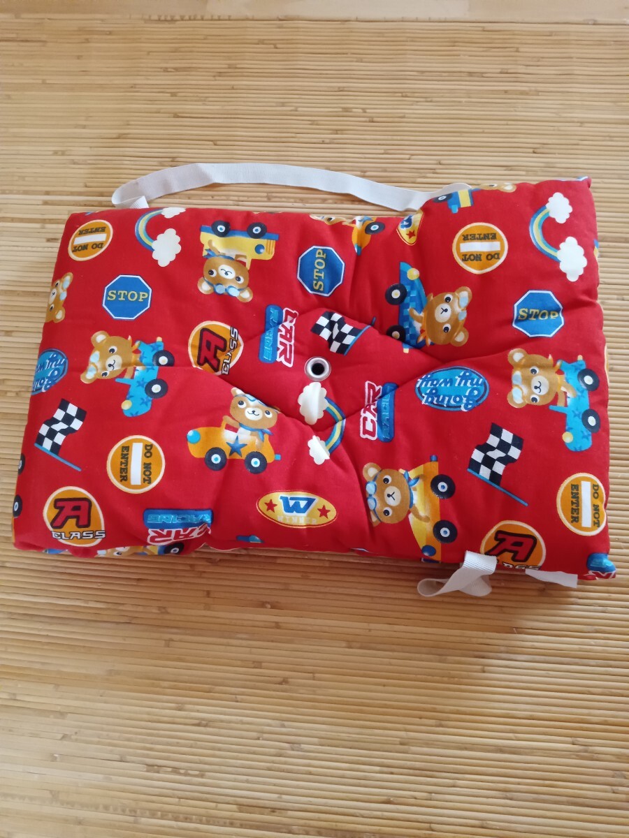 防災頭巾 幼稚園 保育園 幼児用 くま模様拍卖