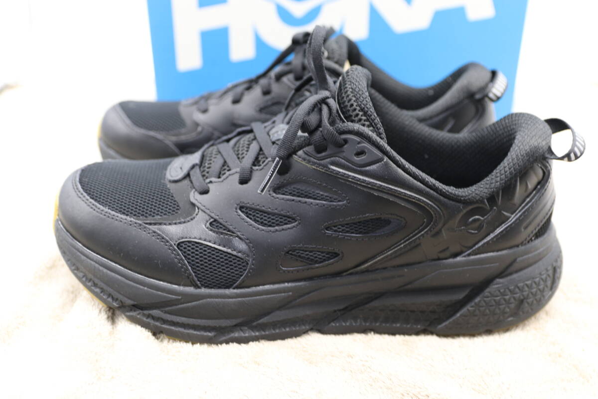 27.0cm HOKA CLIFTON L ATHLETICS ホカ クリフトン L アスレチックス ブラック / ブラック メンズ 1160050 BBLC US9 FD3365-339拍卖