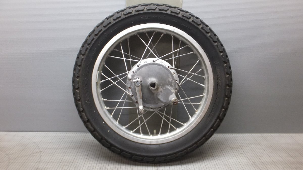 GA SR400 1JR リアホイール ブレーキパネル ドラム 18x2.15 D.I.D JIS 検 YAMAHA SR500 カスタム拍卖