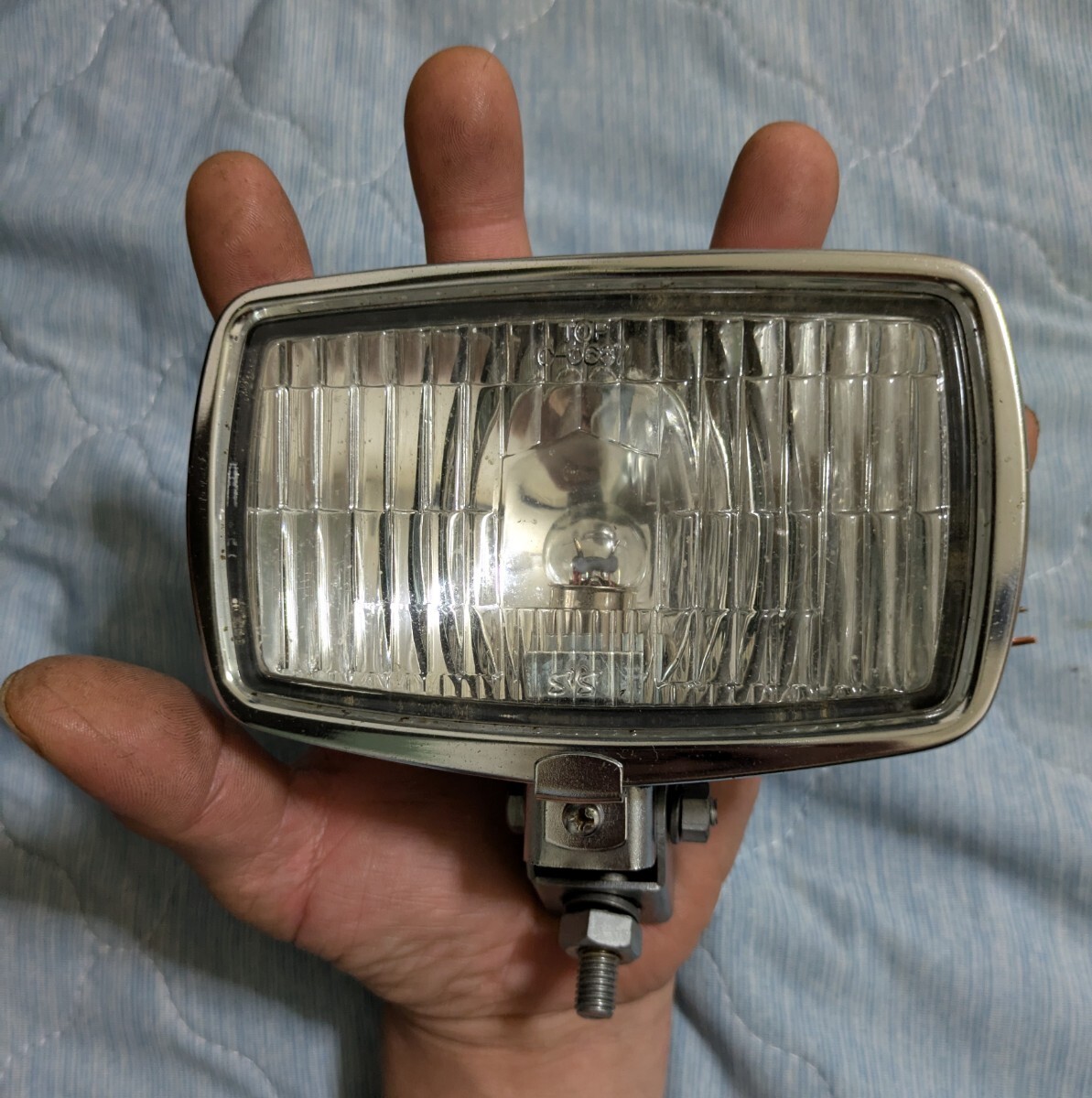 入手困難! 35年前にアメリカで購入 昭和レトロ 新品 未使用 ダブル電球加工済み WL サイド バルブ ナックル パン アイアン ショベル SR 拍卖