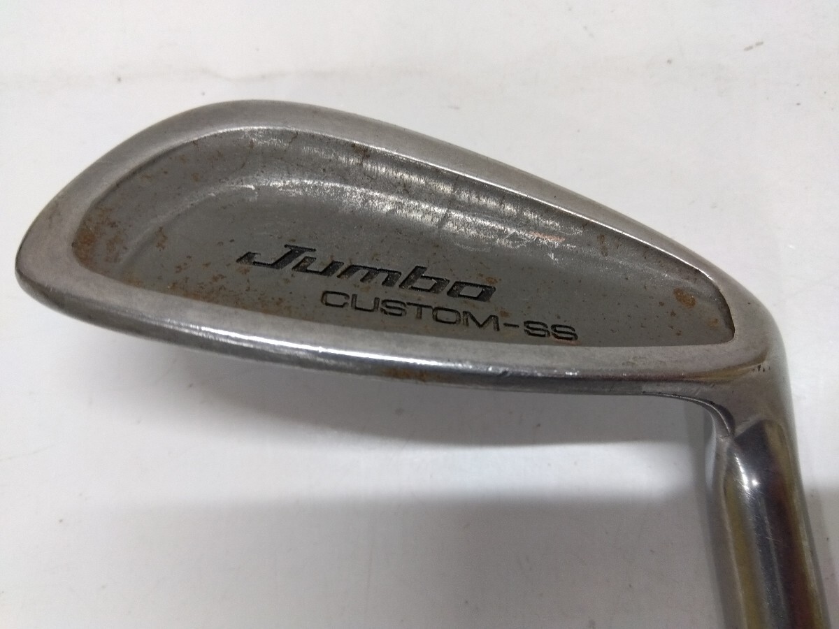 【単品アイアン P】 BRIDGESTONE Jumbo CUSTOM-SS flex:R メンズ右 オリジナルスチールシャフト ブリヂストン ジャンボ拍卖