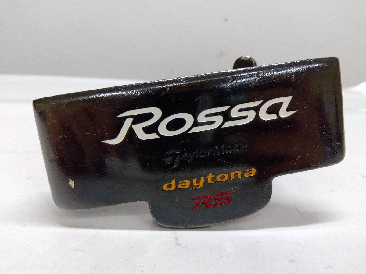 【中古パター】 TaylorMade Rossa daytona RS flex:不明 メンズ右 オリジナルスチールシャフト テーラーメイド拍卖