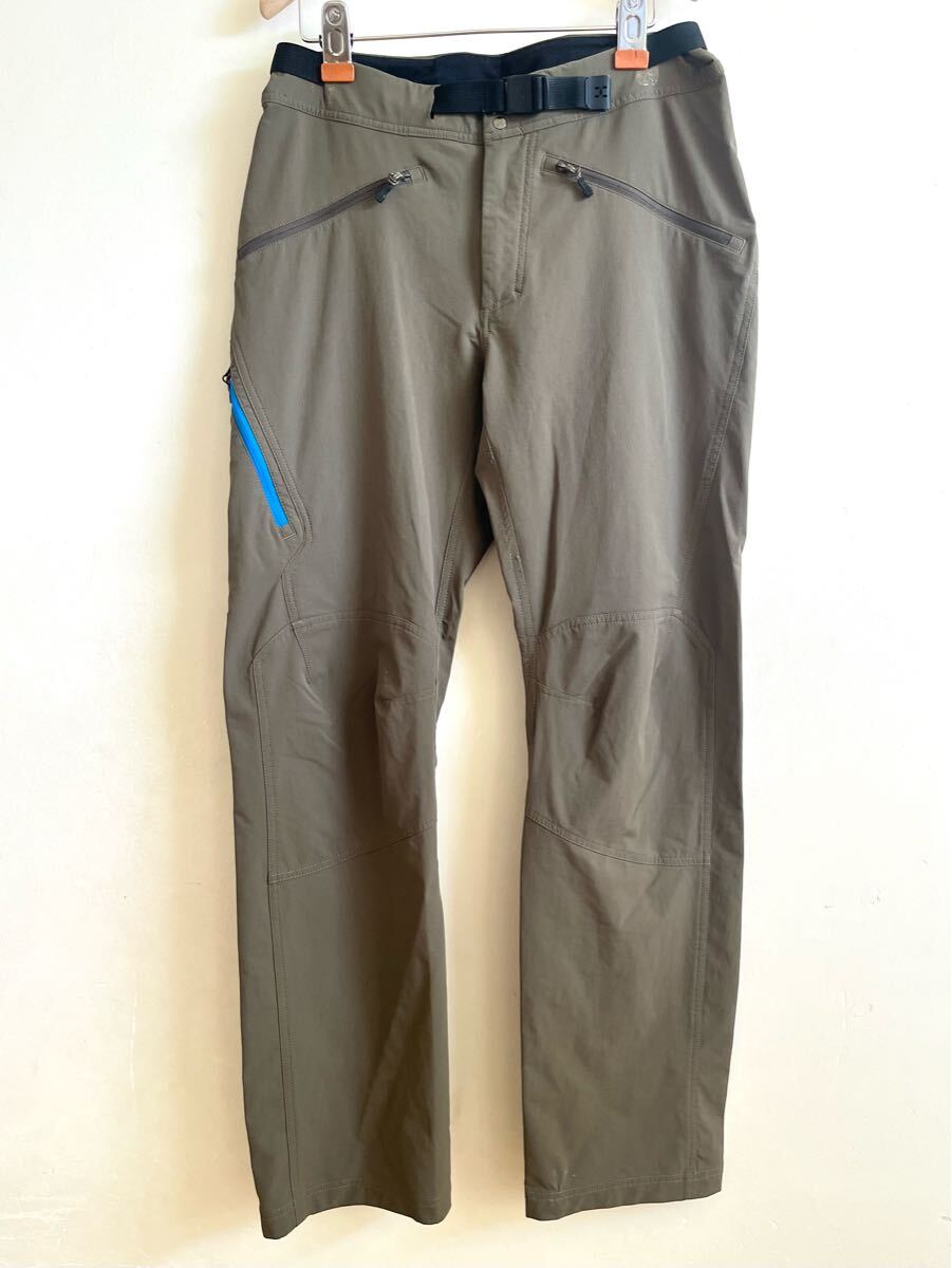 HAGLOFSソフトシェルストレッチアウトドアパンツメンズM 登山モンベルホグロフス拍卖