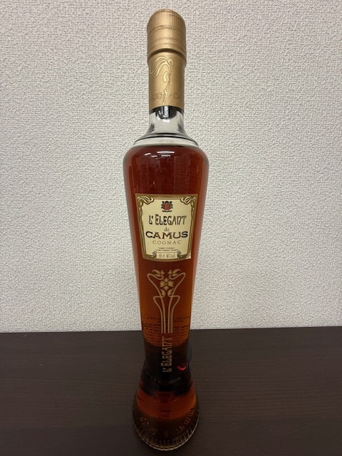 ★未開封★ CAMUS カミュ L'ELEGANT エレガント 500ml 40% ブランデー コニャック スリムボトル拍卖