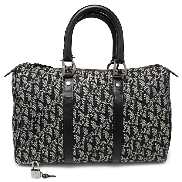 クリスチャンディオール ボストンバッグ 35 トロッター キャンバス ハンドバッグ Christian Dior拍卖