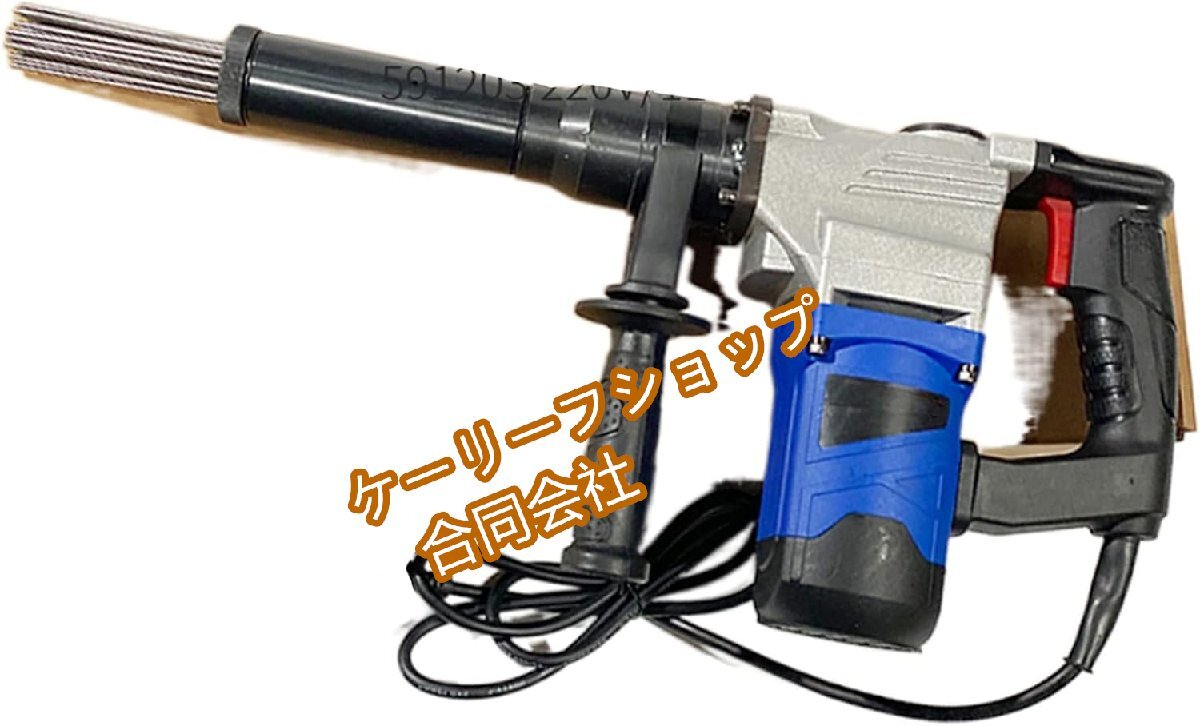 1100Wハンドヘルド電動ニードルスケーラー、空気圧式スケール除去ガンニードルタイプ防錆剤防錆ガン溶接スラグクリーナー洗浄機,110v拍卖