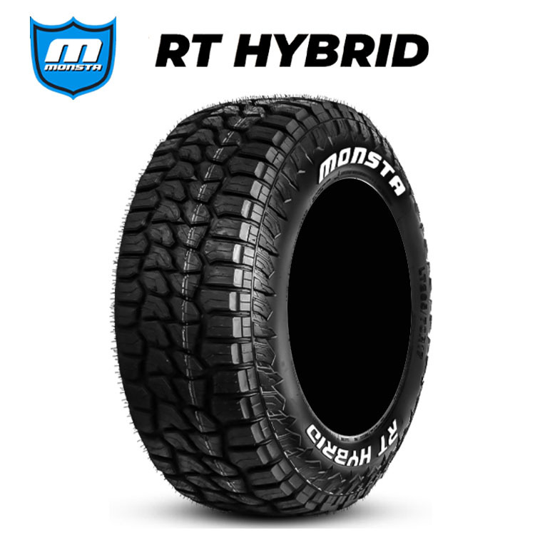 送料無料 モンスタタイヤ 夏 タイヤ 【1本単品 新品】 MONSTA TYRES RT HYBRID RTハイブリッド 35/12.5R18 118Q LT RWL拍卖