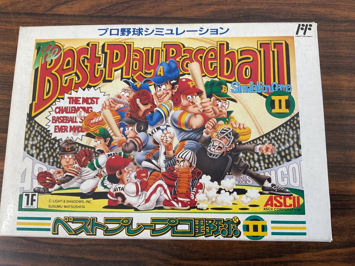 ベストプレーベースボールII ファミコンソフト拍卖