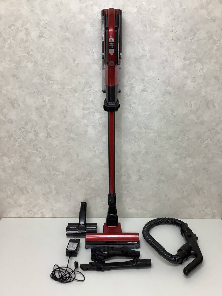 ■そ-720 ジャンク品 HITACHI PV-BH900H 動作確認・簡易清掃済み 2021年製 コードレスクリーナー 充電式掃除機 日立拍卖