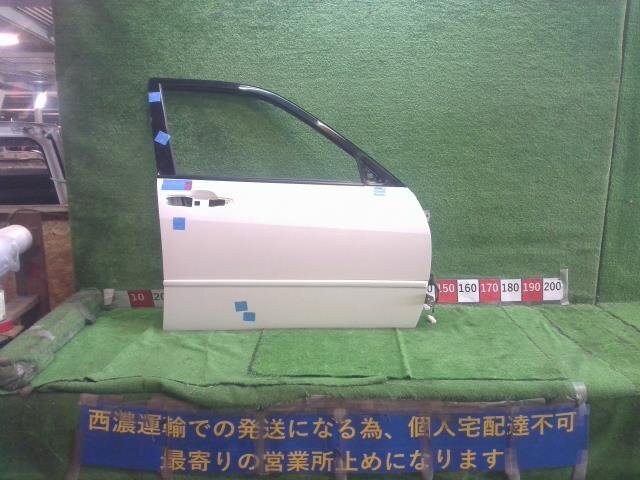 トヨタ アルテッツァ RS200 Zエディション SXE10 右 フロント ドア パネル ハーネス・スピーカー付 再塗装品 ★個人宅配送不可★拍卖