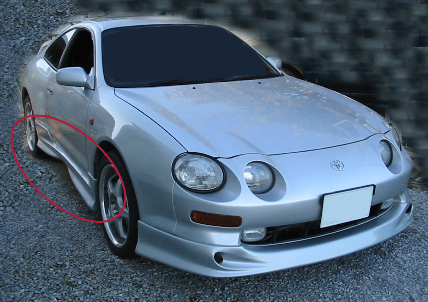 トヨタ セリカ ST202前期用サイドステップ左右 単品拍卖