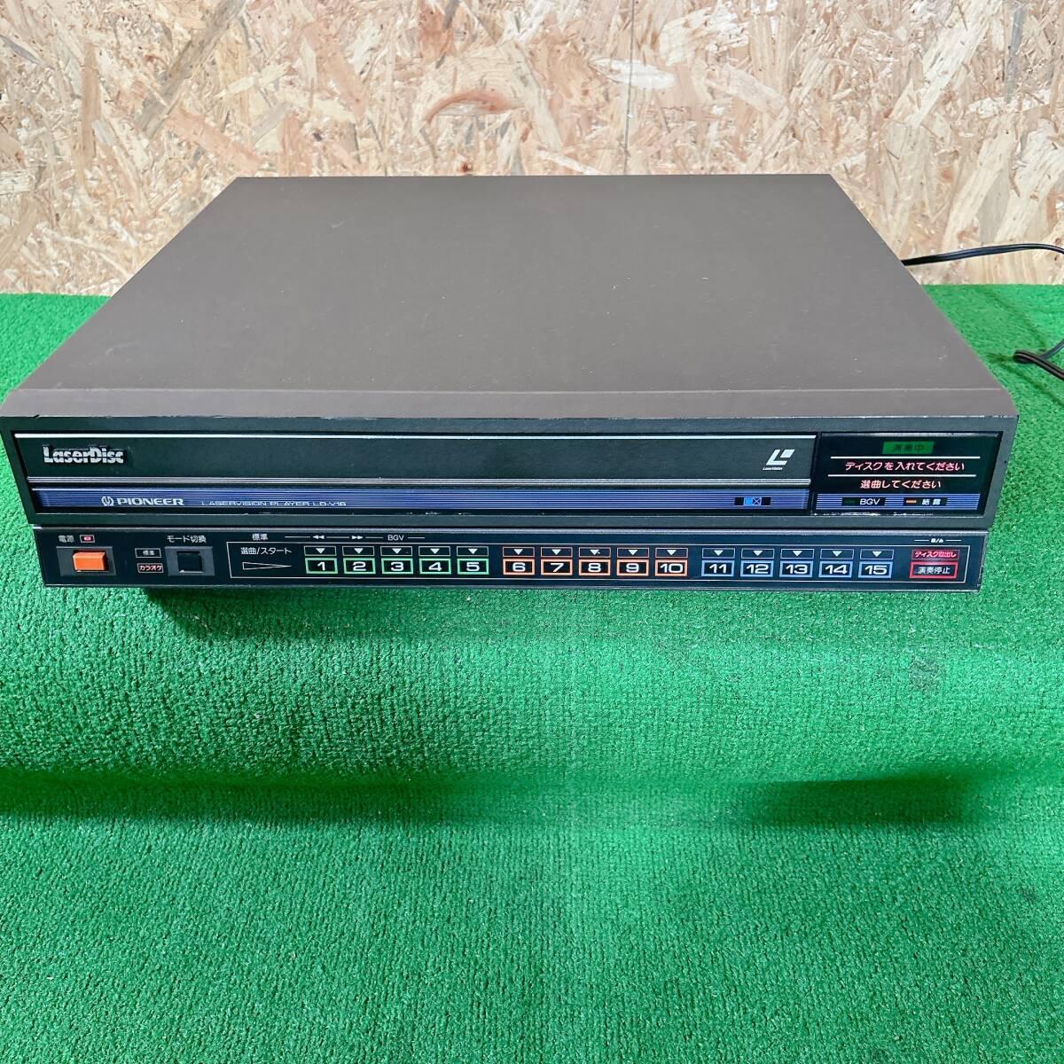 PIONEER パイオニア レーザーディスクプレイヤー LD-V16 レトロ コレクション アンティーク 中古 現状品 状態不明拍卖
