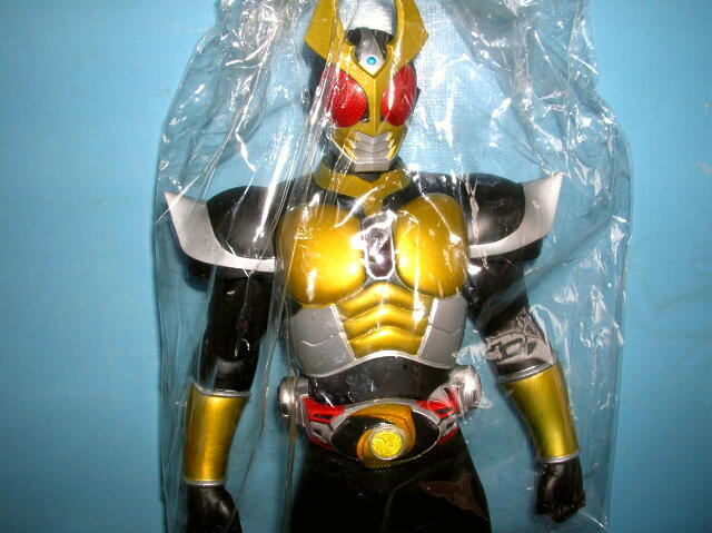 7988 新品 仮面ライダーアギト グランドフォーム ビッグサイズソフビフィギュア 全高約38cm拍卖