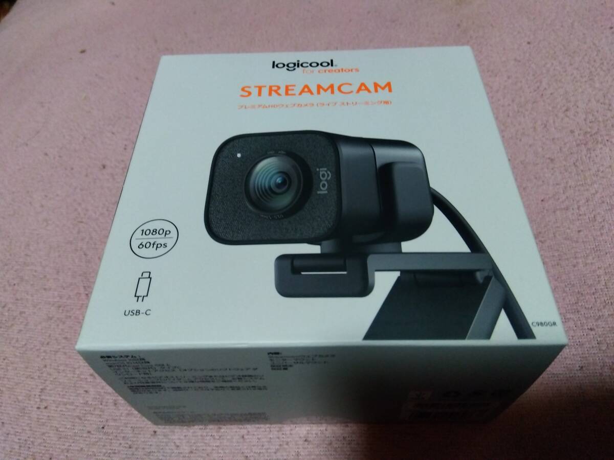 ★Logicool ロジクール STREAMCAM C980GR Webカメラ★拍卖