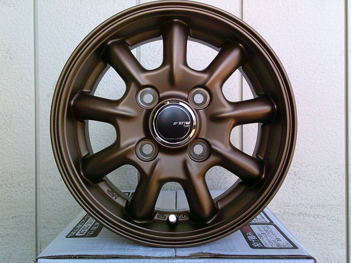 全国送料込☆☆JPSTYLEバニー☆12×4J+42 100/4H☆軽トラ軽バンハイゼットエブリィアトレーNバンサンバーピクシスキャリィクリッパー拍卖