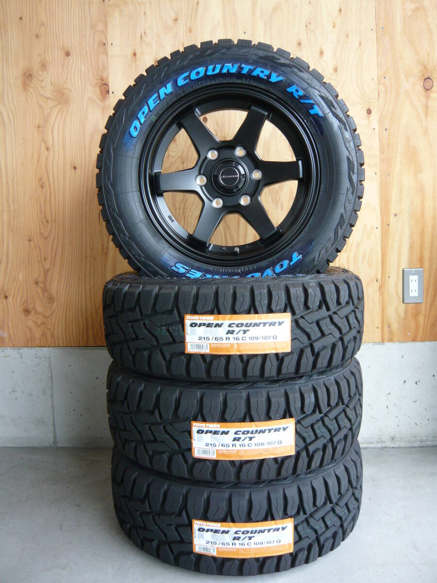 TOYOオープンカントリーR/T☆215/65R16LT☆ホワイトレター☆ゴツゴツタイヤ☆ハイエース・レジアスエース・カスタムバン☆Ho拍卖