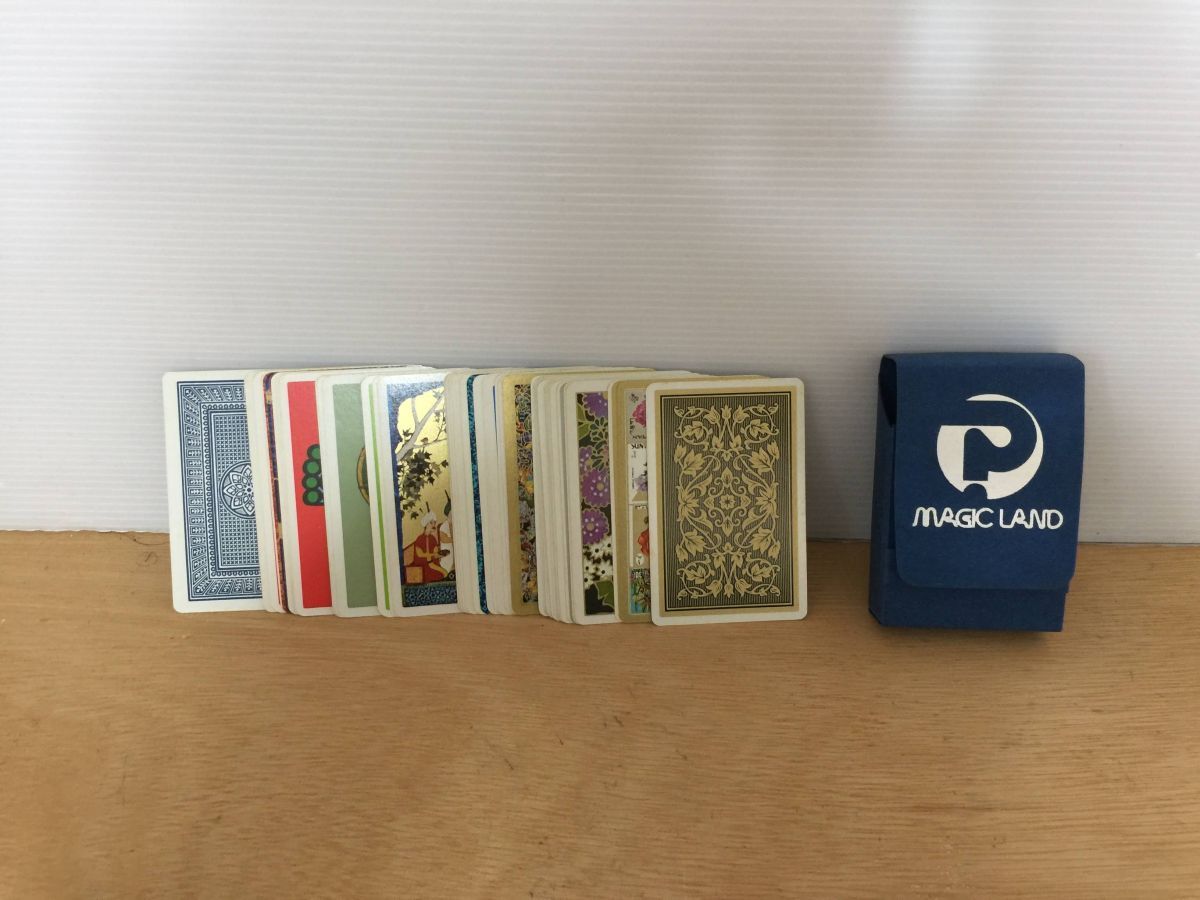 管て【手品 マジック】マジックランド 青パッケージ レインボーデック トランプ トランプマジック マジシャン ギミック拍卖