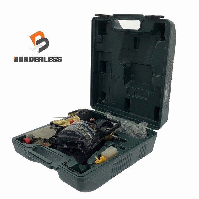 【送料無料☆彡ジャンク品】HITACHI 日立工機 65mm 高圧ロール釘打ち機 NV65HMC 本体+パーツ+ケース エアツール 釘打ち/クギ 112466拍卖
