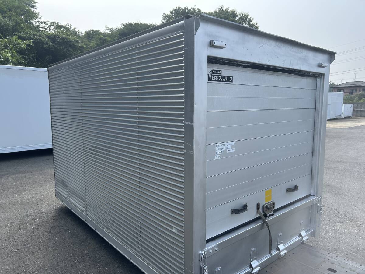 原25-07091 小型シャッター式コンテナ 日本フルハーフ製拍卖
