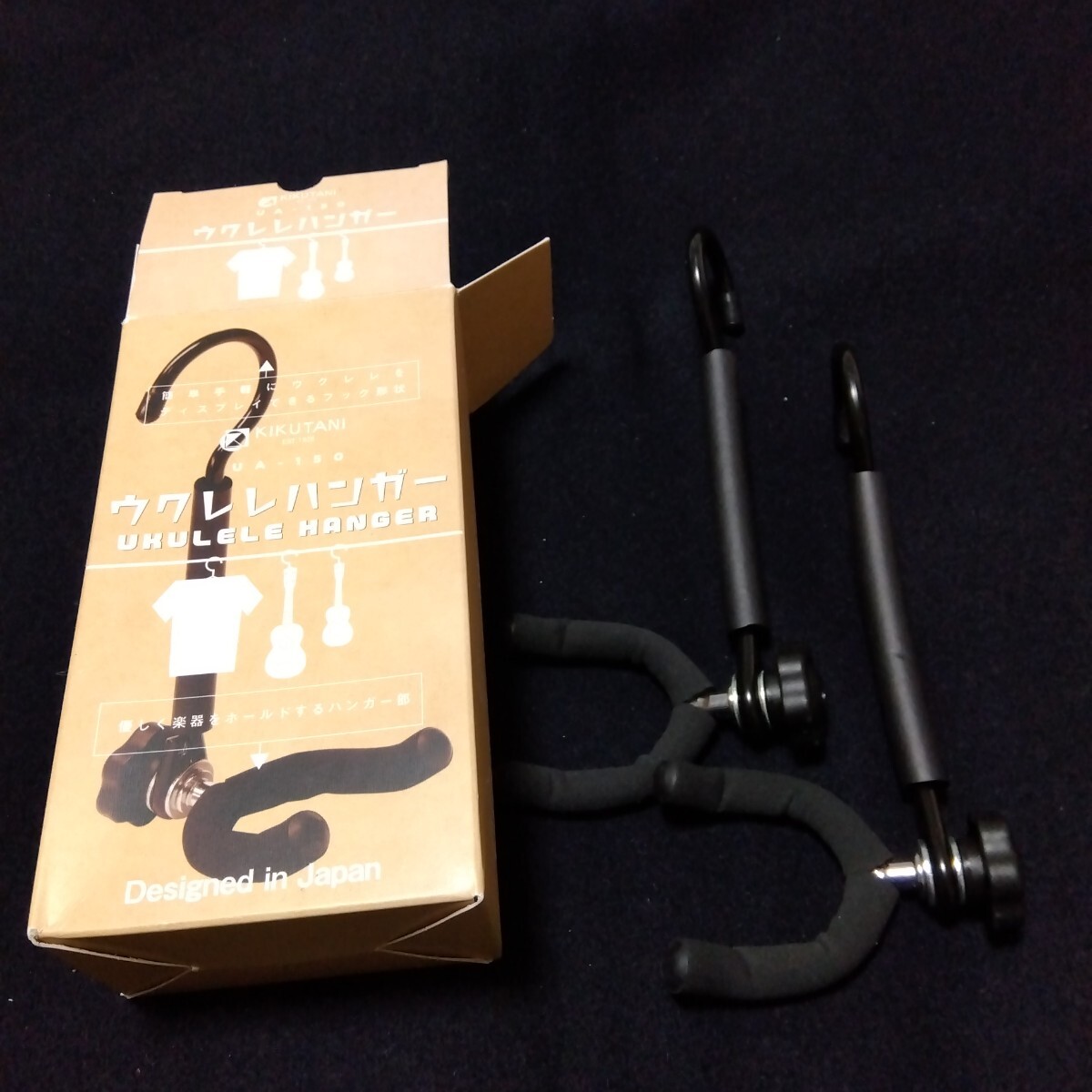 未使用品 ウクレレハンガー 2個 セット ウクレレ アクセサリー拍卖