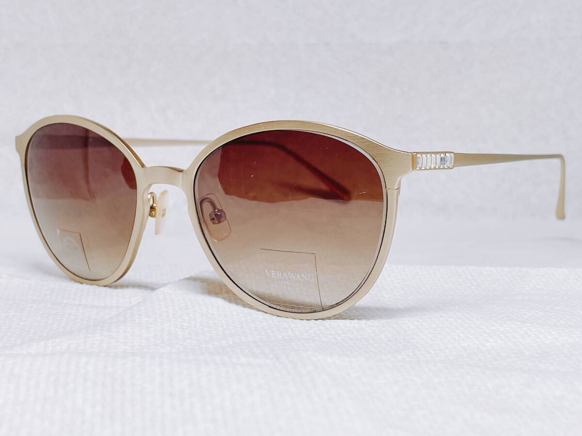 B-629 新品 シンプル フルリム VERA WANG ヴェラ ウォン 50□17 140 20g ボストン サングラス 女性 眼鏡 メガネ ブランド 未使用 拍卖