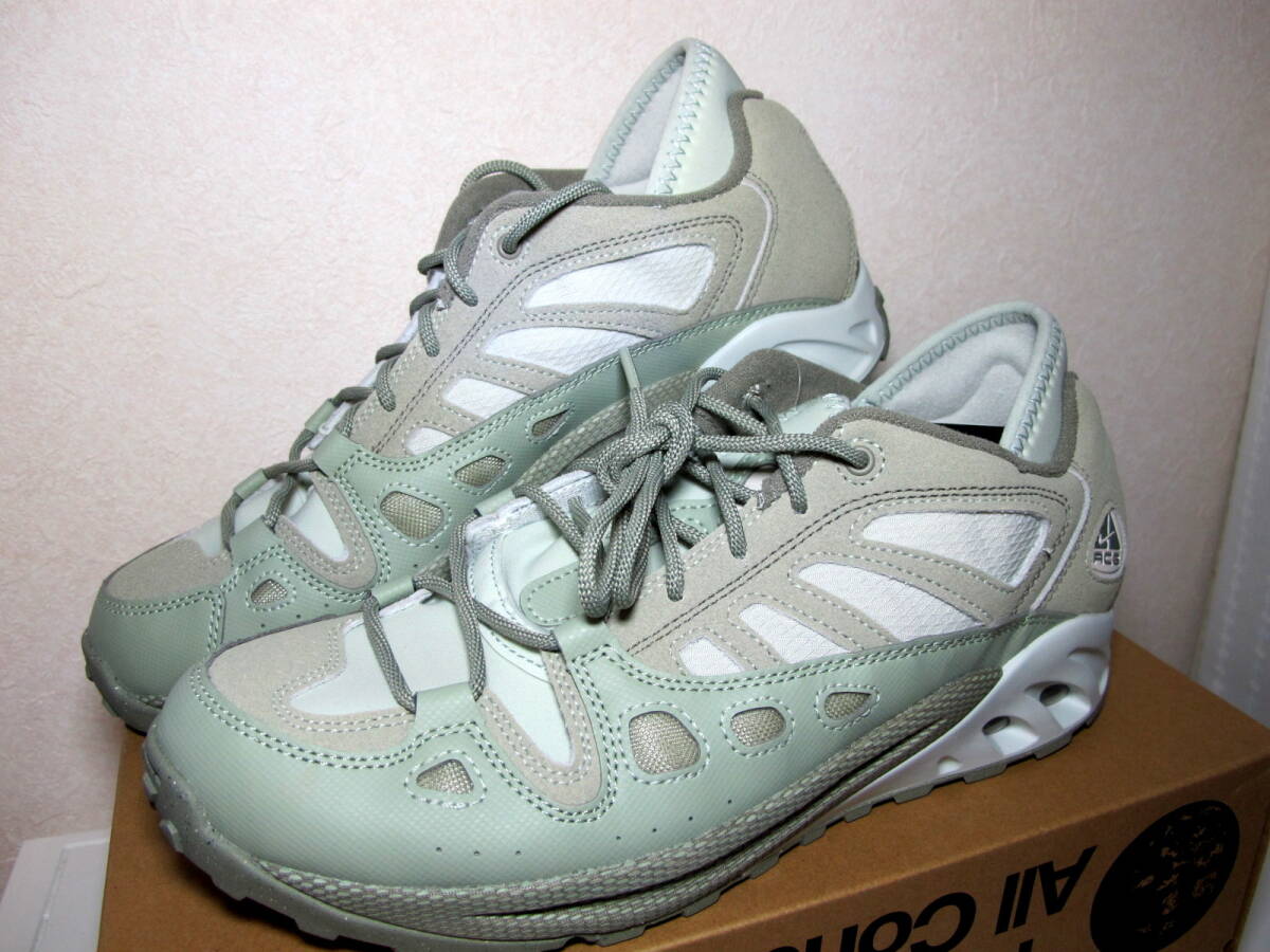 新品 NIKE ACG AIR EXPLORAID / ACG エア エクスプロレイド 28.0cm グレー×ライトグリーン FV2925-300拍卖