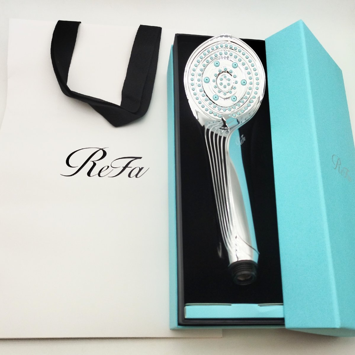 8991□ReFa FINE BUBBLE S リファ シャワーヘッド ファインバブル MTG エムティージー 節水 保湿 スキンケア シルバー【0513】拍卖