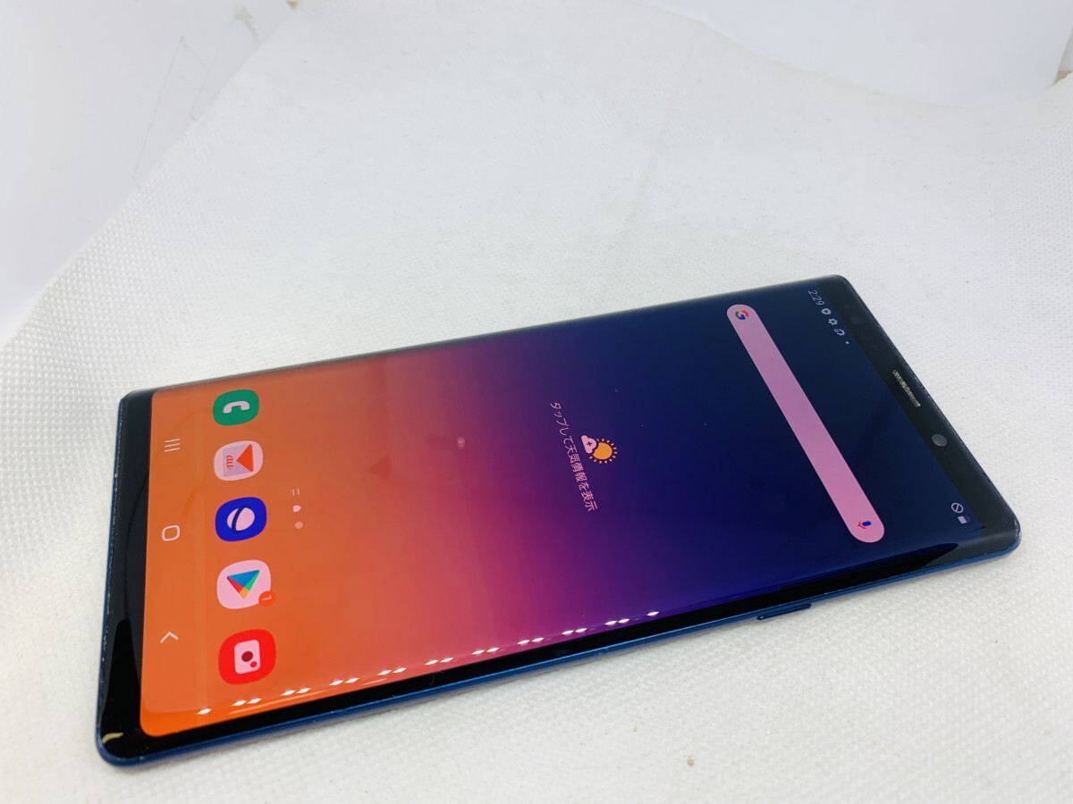 ★送料無料★ジャンク★au★SCV40★ブルー★0015270022017★SYS★07/09拍卖