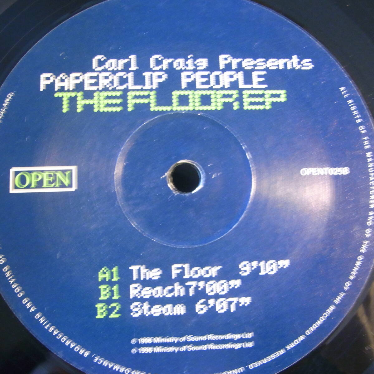 Carl Craig Presents Paperclip People - The Floor EP拍卖