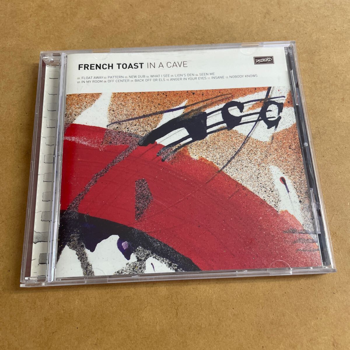 Dischord FRENCH TOAST/IN A CAVE James Canty(Nation Of Ulysses,The Make-Up)Jerry Busher(Fidelity Jones,Las Mordidas,Deathfix,Fugazi拍卖